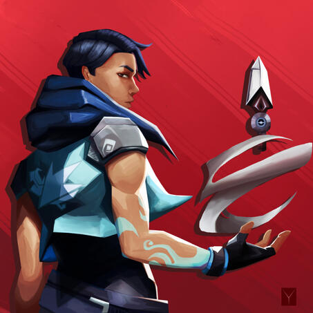 Will as Jett from Valorant